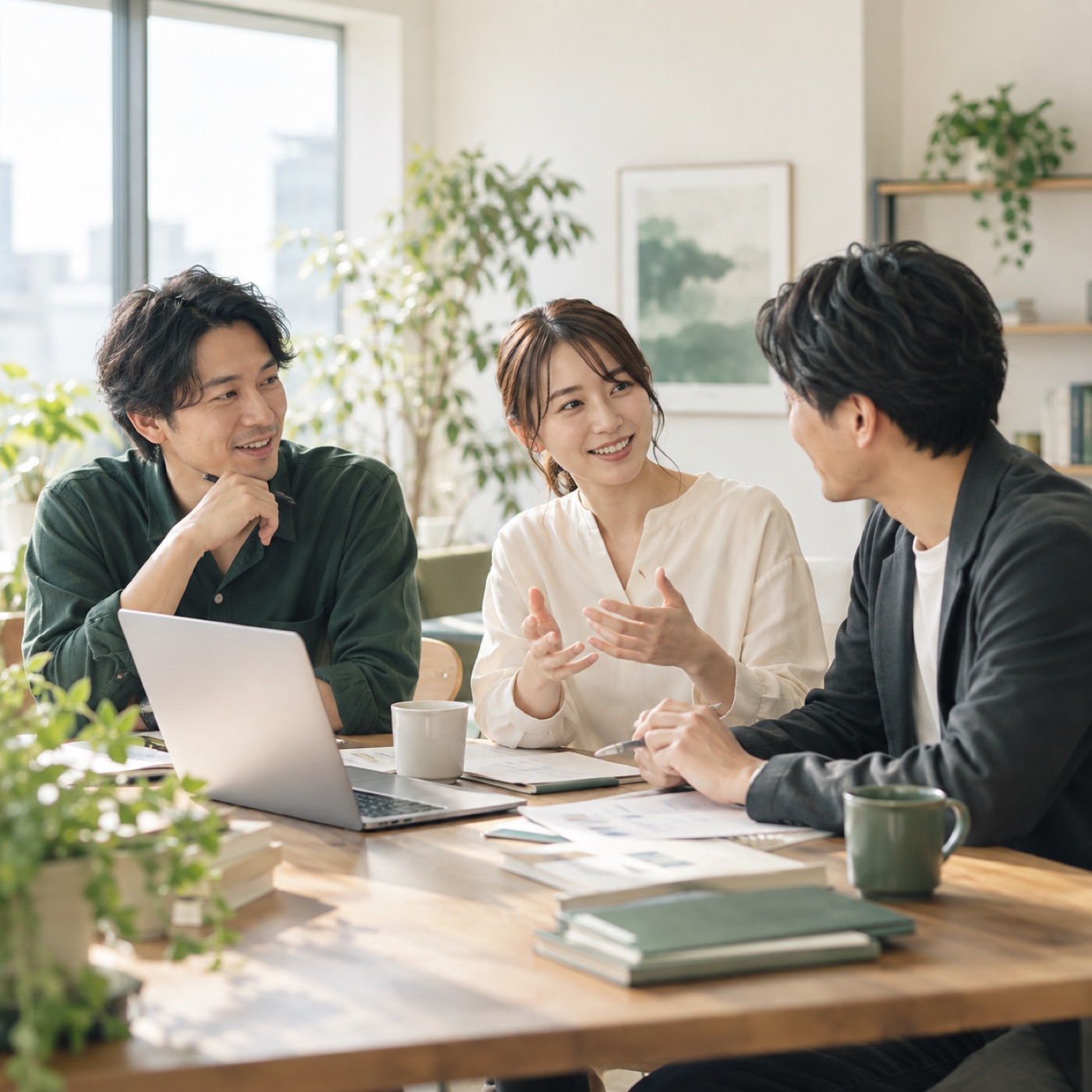 専門家チームによる協働のイメージ